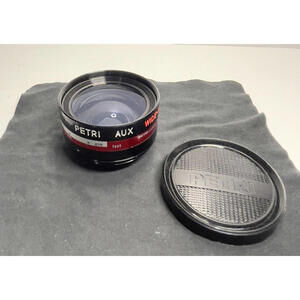 Petri AUX Wide-Angle Lens for 1:28 45mm 7s, with cap